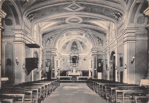 Cartolina - Postcard - Migliaro - Chiesa - Interno - …