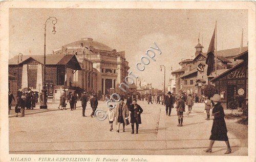 Cartolina - Postcard - Milano - Fiera Esposizione - Palazzo …