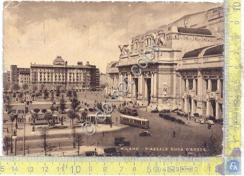 Cartolina - Postcard - Milano - Piazzale Duca D'Aosta - …