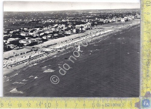 Cartolina - Postcard - Miramare di Rimini - Panorama Aereo …
