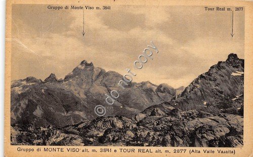Cartolina - Postcard - Monte Viso Tour Real Alta Valle … | Immagine principale
