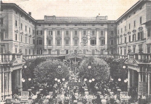 Cartolina - Postcard - Montecatini - Caffè Gambrinus - Holtel … | Immagine principale