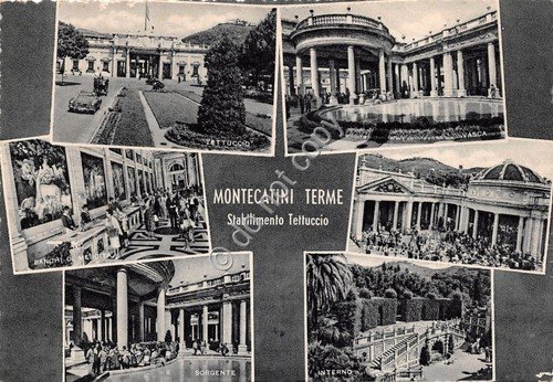 Cartolina - Postcard - Montecatini Terme - vedutine - anni …