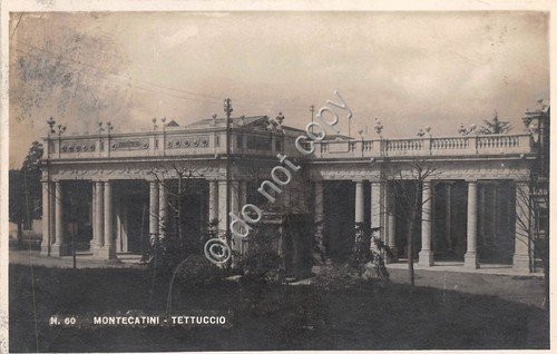 Cartolina - Postcard - Montecatini Tettuccio 1927