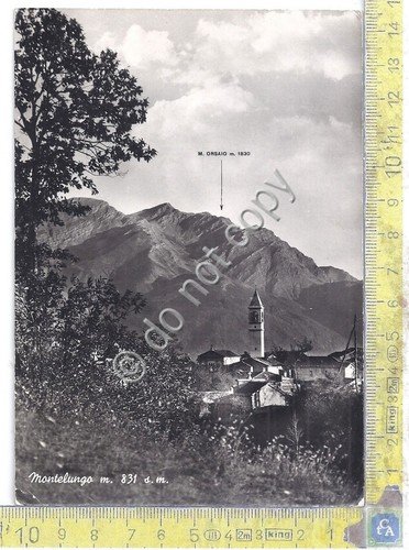 Cartolina - Postcard - Montelungo - Panorama - 1973