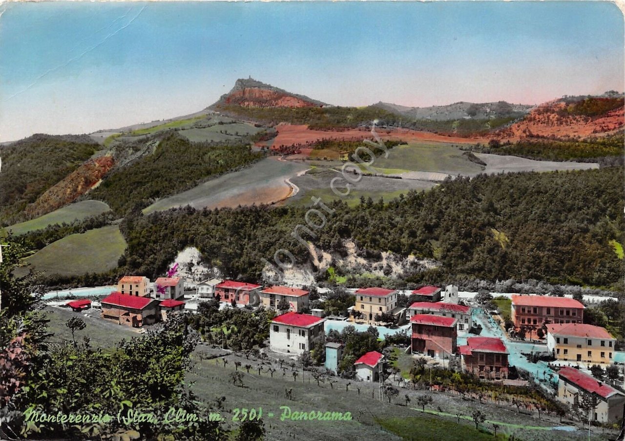 Cartolina - Postcard - Monterenzio - Panorama - NVG