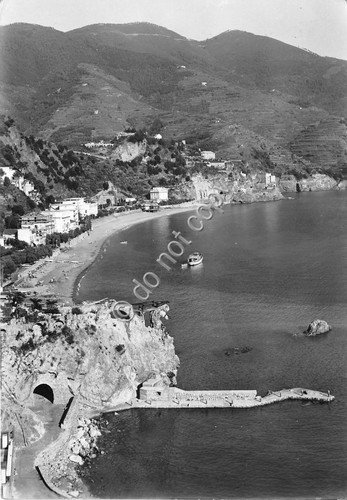 Cartolina - Postcard - Monterosso al Mare - Porticciolo dall'alto …