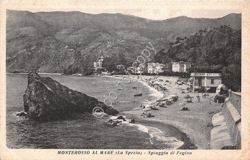 Cartolina - Postcard - Monterosso al Mare - Spiaggia di … | Immagine principale