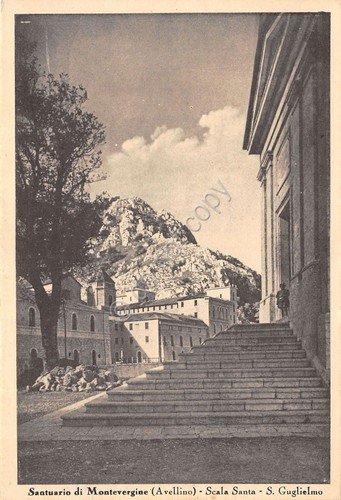 Cartolina - Postcard - Montevergine - Santuario - Scala Santa …
