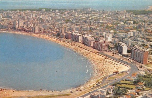 Cartolina - Postcard - Montevideo - Uruguay - Panorama dall'alto … | Immagine principale