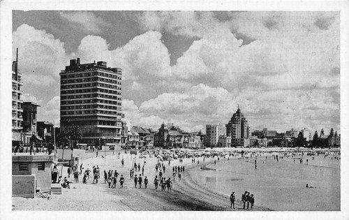 Cartolina - Postcard - Montevideo - Uruguay - Playa Pocitos …