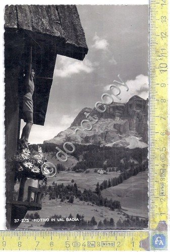 Cartolina - Postcard - Motivo in Val Badia - 1949 … | Immagine principale