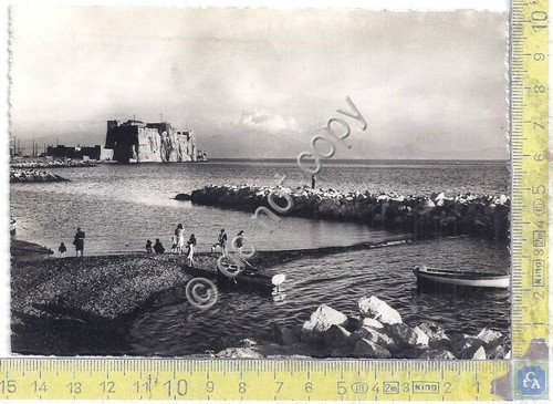 Cartolina - Postcard - Napoli - Castel dell'Ovo - Barche … | Immagine principale