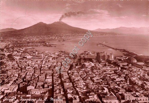 Cartolina - Postcard - Napoli - Panorama - da San …