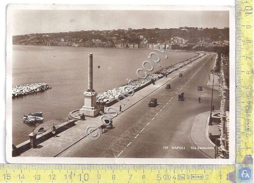 Cartolina - Postcard - Napoli - Via Caracciolo - auto … | Immagine principale