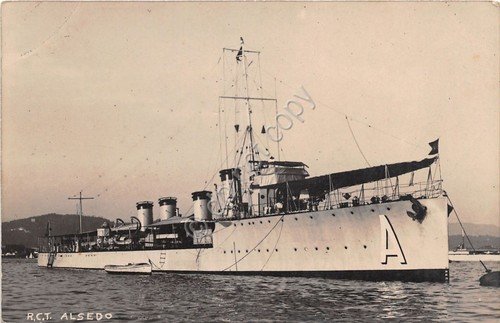Cartolina - Postcard - Nave - Cacciatorpediniere - R.C.T. Alsedo … | Immagine principale