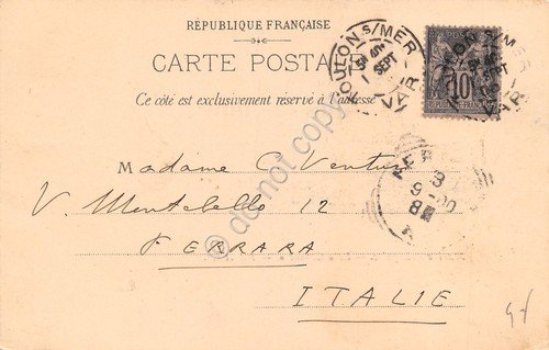 Cartolina - Postcard - Nave Carnot - corazzata di squadra … | Immagine Gallery 2