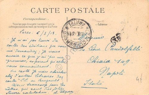 Cartolina - Postcard - Nave Ernest Renan - Incrociatore corazzato … | Immagine Gallery 2