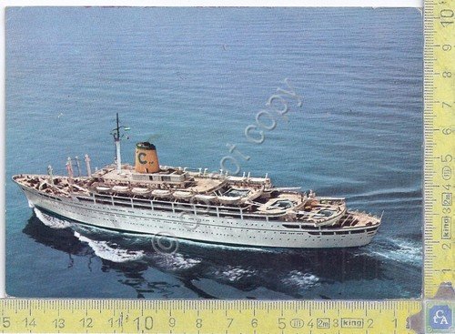Cartolina - Postcard - Nave Federico C. - 1964