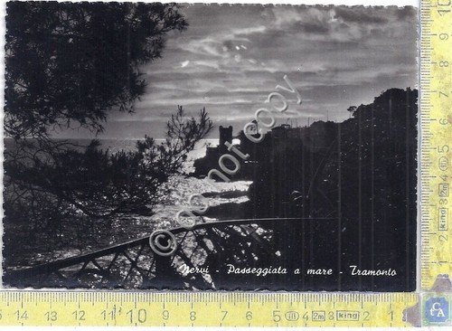 Cartolina - Postcard - Nervi - Passeggiata - Tramonto - …
