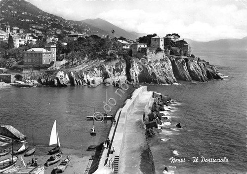 Cartolina - Postcard - Nervi - Porticciolo - 1959 | Immagine principale