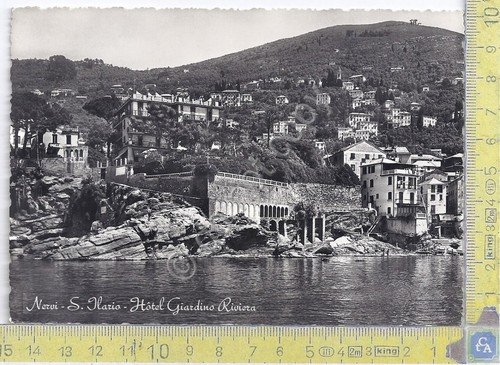 Cartolina - Postcard - Nervi - S. Ilario - Hotel … | Immagine principale
