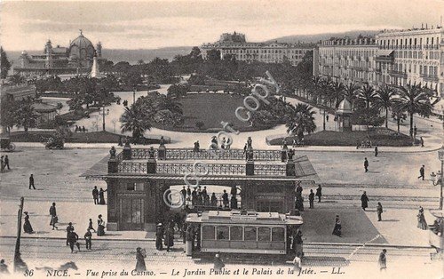 Cartolina - Postcard - Nice - Vue prise du Casino …