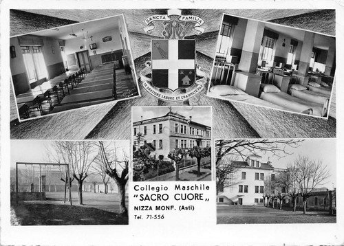 Cartolina - Postcard - Nizza Monferrato - Collegio Sacro Cuore … | Immagine principale