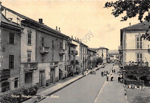 Cartolina - Postcard - Nizza Monferrato - Corso Roma - … | Immagine principale