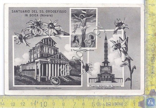 Cartolina - Postcard - Novara - Santuario del SS.Crocefisso in …