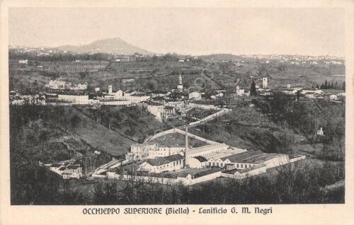 Cartolina - Postcard - Occhieppo Superiore - Lanificio Negri (Biella)