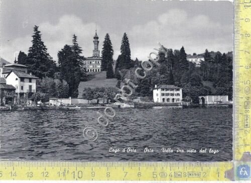 Cartolina - Postcard - Orta - Villa Pia - Vista …