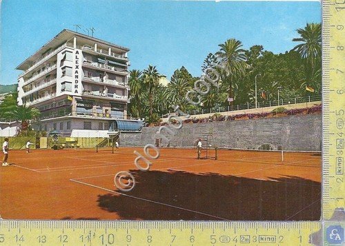 Cartolina - Postcard - Ospedaletti - Hotel Alexandra e Tennis … | Immagine principale