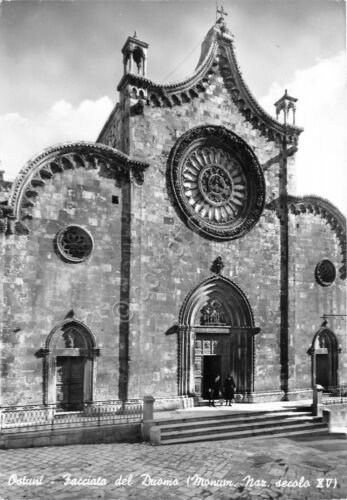 Cartolina - Postcard - Ostuni - Facciata del Duomo - …