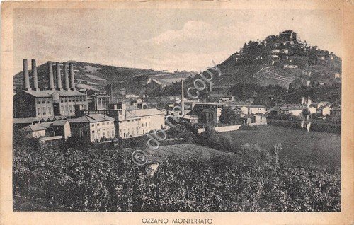 Cartolina - Postcard - Ozzano Monferrato Panorama 1935 VG | Immagine principale