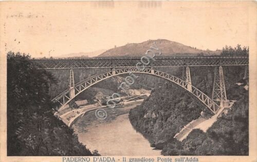 Cartolina - Postcard - Paderno D'Adda - Ponte sull' Adda …