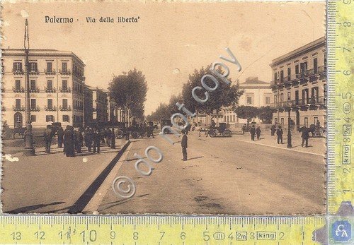 Cartolina - Postcard - Palermo - Via della Libertà - … | Immagine principale