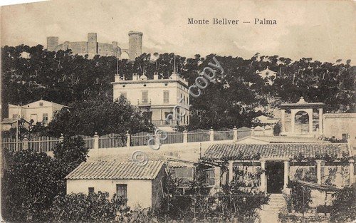 Cartolina - Postcard - Palma - Mont Bellver - 1933
