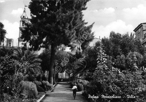 Cartolina - Postcard - Palma Montechiaro - Villa - anni …