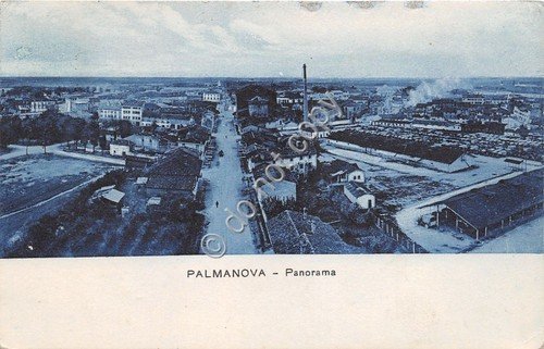 Cartolina - Postcard - Palmanova - Panorama - 1928 | Immagine principale