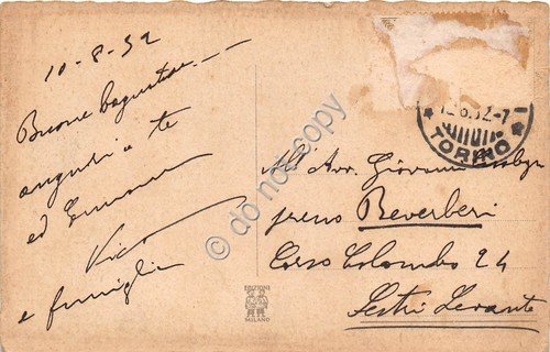 Cartolina - Postcard - Panorama lungo fiume poesia T. Praga … | Immagine Gallery 2