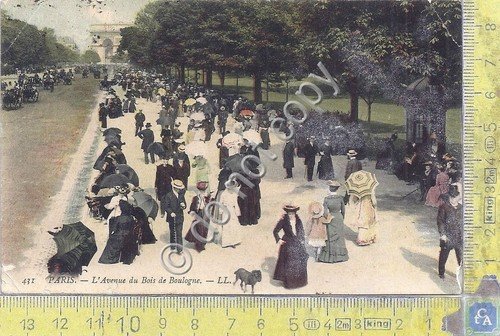 Cartolina - Postcard - Paris - Av Bois du Boulogne … | Immagine principale