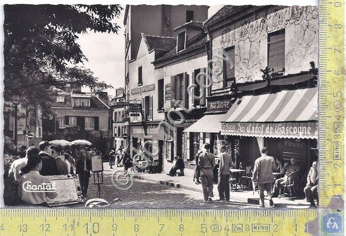 Cartolina - Postcard - Paris - Place du Tertre - …