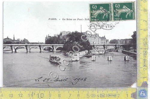 Cartolina - Postcard - Paris - Senna e Ponte - … | Immagine principale
