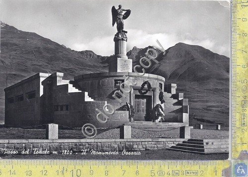 Cartolina - Postcard - Passo del Tonale - Monumento Ossario …