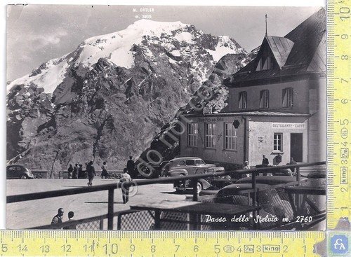 Cartolina - Postcard - Passo dello Stelvio - auto d'epoca … | Immagine principale