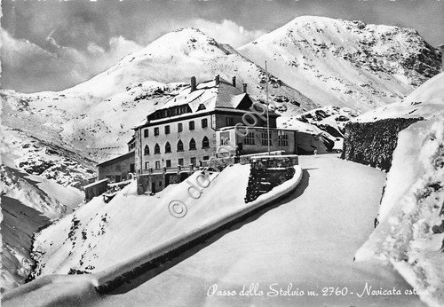 Cartolina - Postcard - Passo dello Stelvio - Nevicata estiva … | Immagine principale