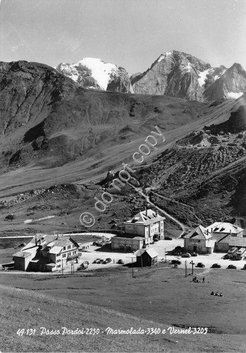 Cartolina - Postcard - Passo Pordoi - Marmolada - Vernel … | Immagine principale