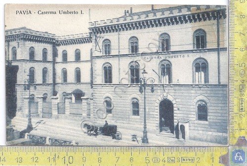 Cartolina - Postcard - Pavia - Caserma Umerto I - …