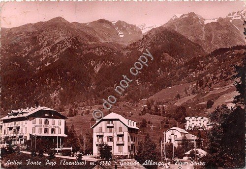 Cartolina - Postcard - Pejo - Grande albergo e dipendenze … | Immagine principale